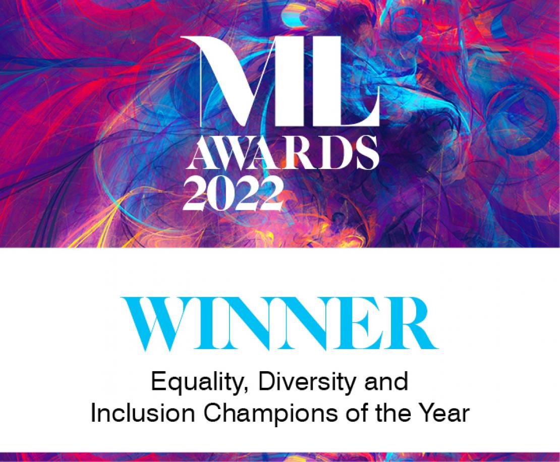 Manchester Legal Awards Equality, Diversity and Inclusion Champions of the Year logo