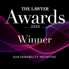 The Lawyer Awards Sustainability Initiative of the Year 2023